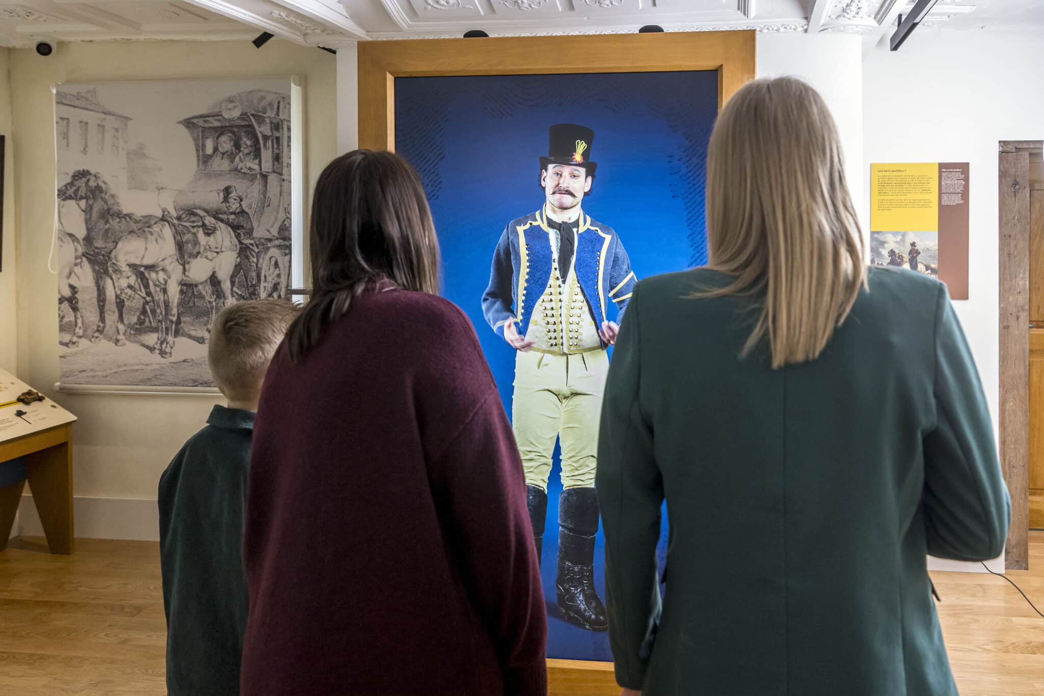 Muséographie en compagnie de Joseph le postillon